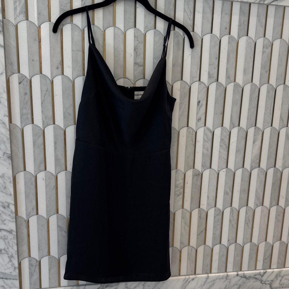 Sunday Best Midnight Black Dress